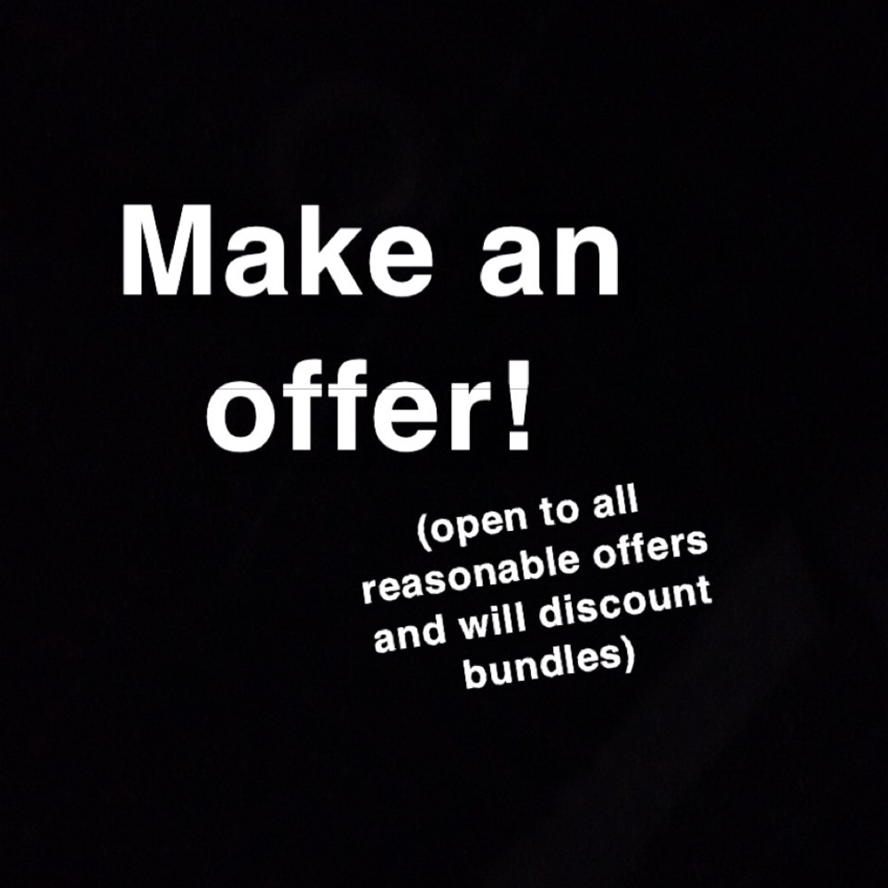 Open to offers!